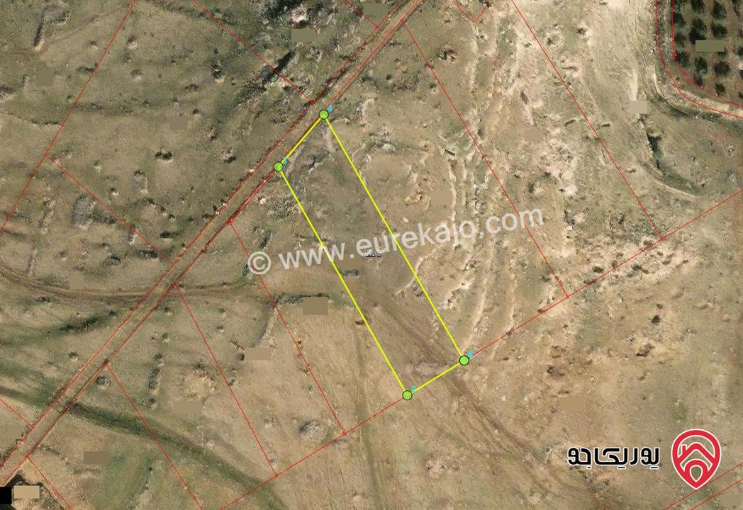 قطعة ارض مساحة 3400م للبيع في اربد - ناطفة - المقورة -  شمال طريق اربد الدائري