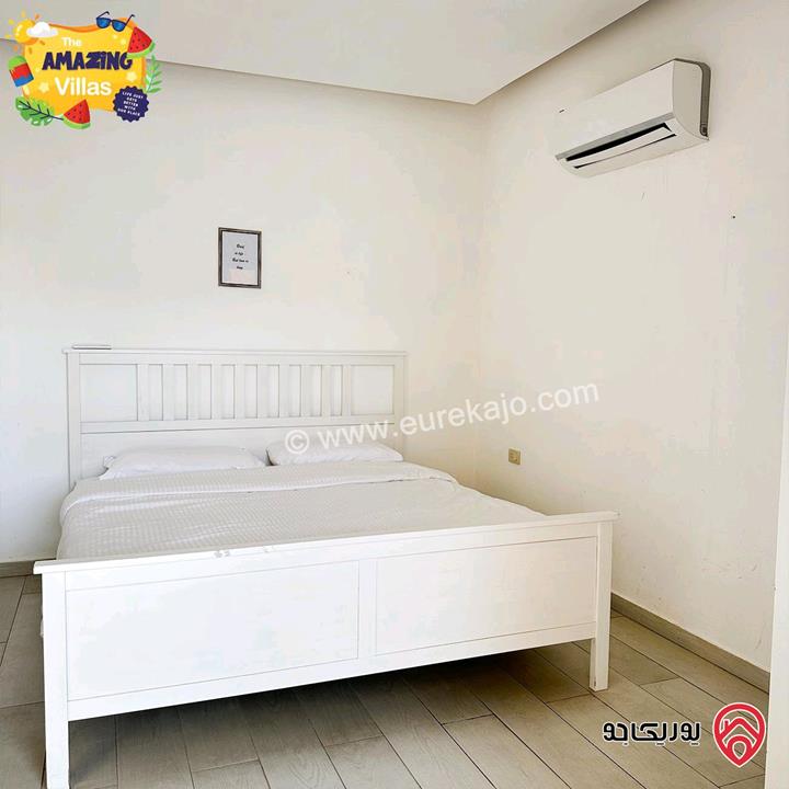 شاليه مساحة الأرض 730م والبناء 100م للبيع في البحر الميت - السويمة 