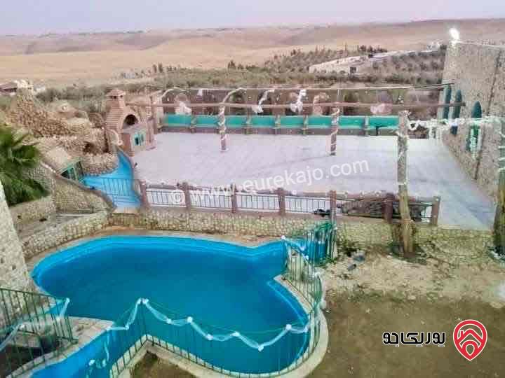 مزرعة فاخرة مساحة 17 دونم للبيع في مادبا – منطقة الزعفران