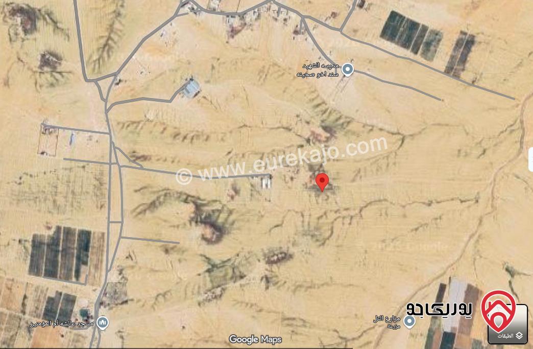 قطعة ارض استثمارية مساحة 10 دونم للبيع من أراضي جنوب عمان - المسيطبه