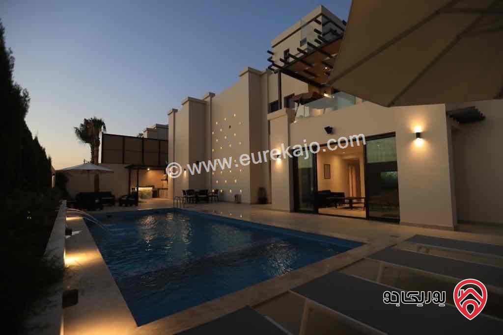 مزرعة مساحة الأرض 450م والبناء 210م للبيع في البحر الميت - السويمة بجانب الفنادق 