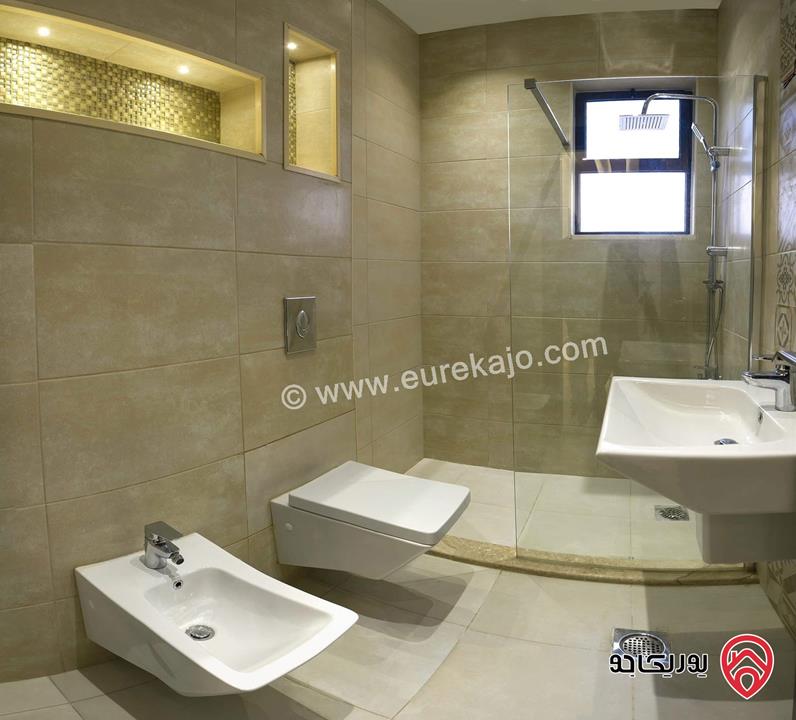 شقة طابقية فاخرة سوبر ديلوكس مساحة 170م داخلي + 60م ترس للبيع في عمان - حجار النوابلسة امتداد دير غبار 