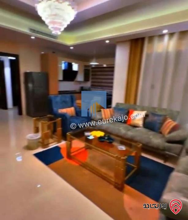 شقة مفروشة طابق ثاني 100م تشطيب سوبر ديلوكس للبيع في عمان - الرابية