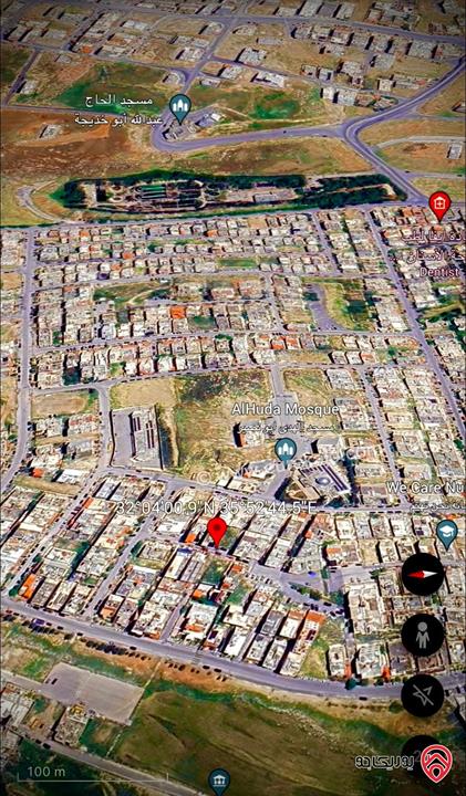 قطعة أرض مساحة 313م للبيع في عمان - ابو نصير 