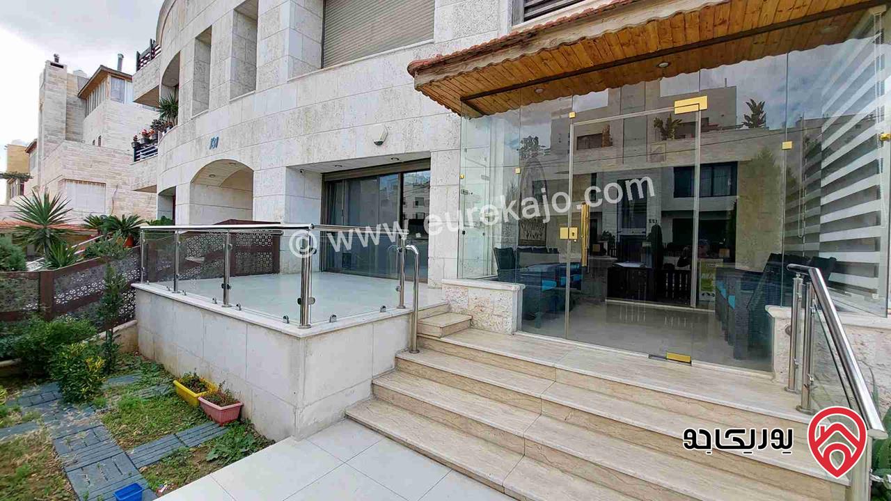 شقة ديلوكس مساحة 313م تصلح لسفارات للبيع مفروشة في عمان - عبدون الجنوبي 