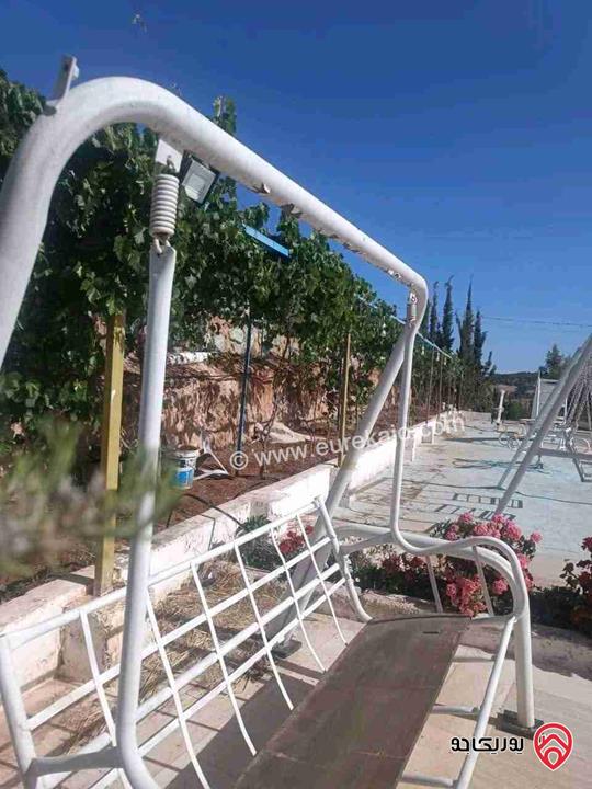 أرض مميزة مساحة 4 دونم و 950م للبيع في جرش - عنيبه تبعد فقط 1600م عن أوتوستراد الزرقاء