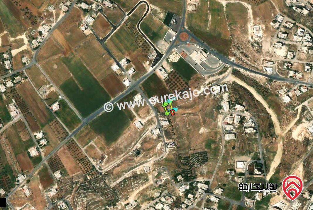 أرض مساحة 753م للبيع من أراضي غرب عمان البحاث - حوض الطبقة