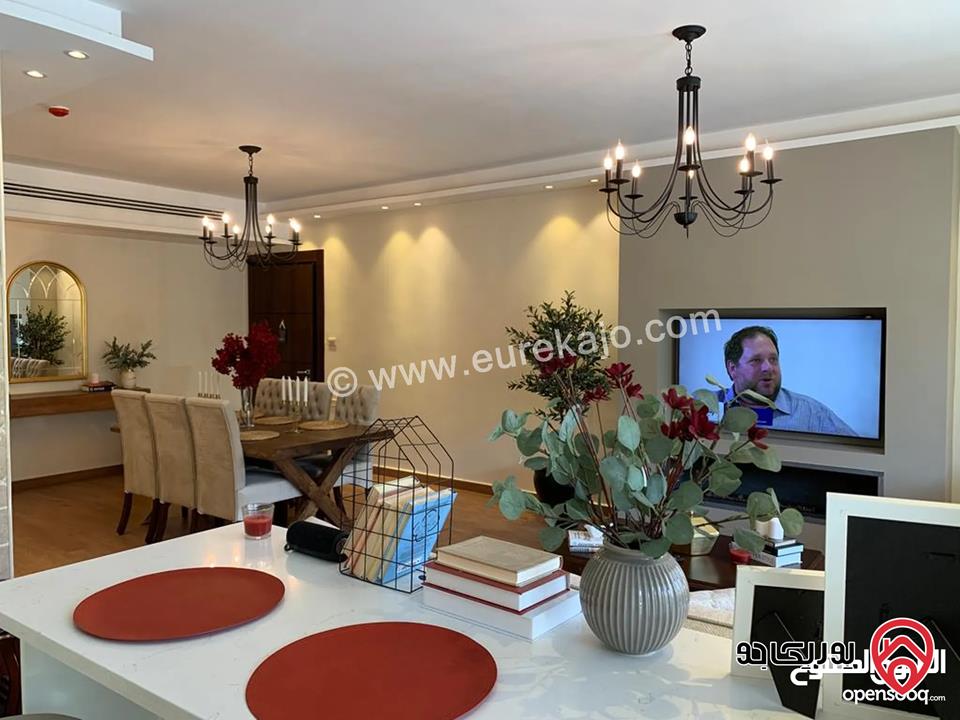 شقة مفروشة فاخرة مساحة 150م للايجار في عمان - عبدون