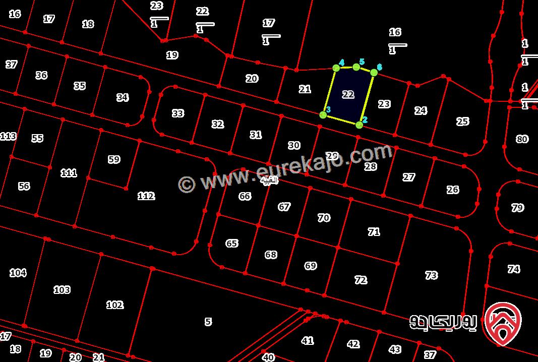 ارض مميزة مساحة 2 دونم و 33م للبيع في عمان - الغبيه قرب قصور ابو الرب 