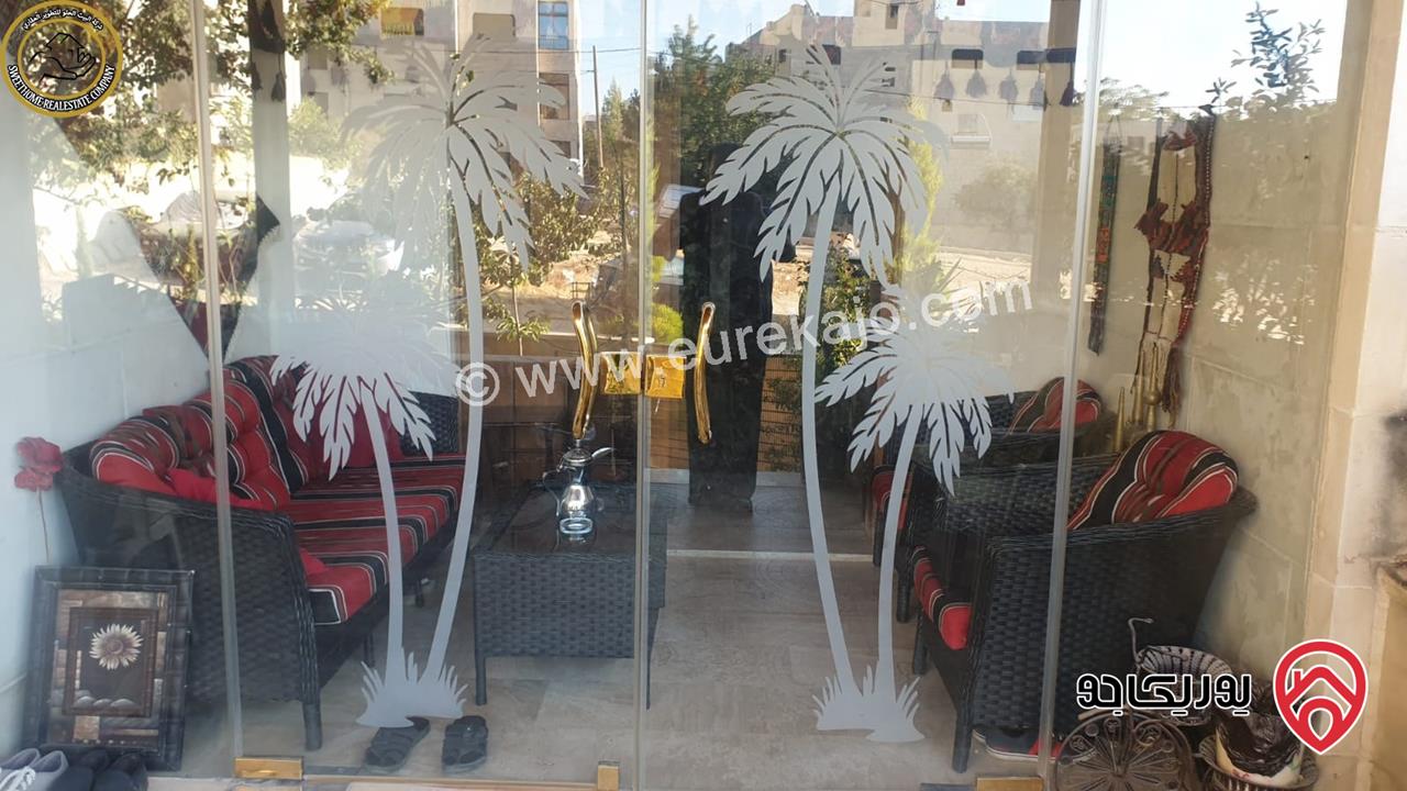 شقة أرضية مميزة للبيع في عمان - الجندويل خلف إدارة السير 186م مع ترس وحديقة 30م بسعر مغري