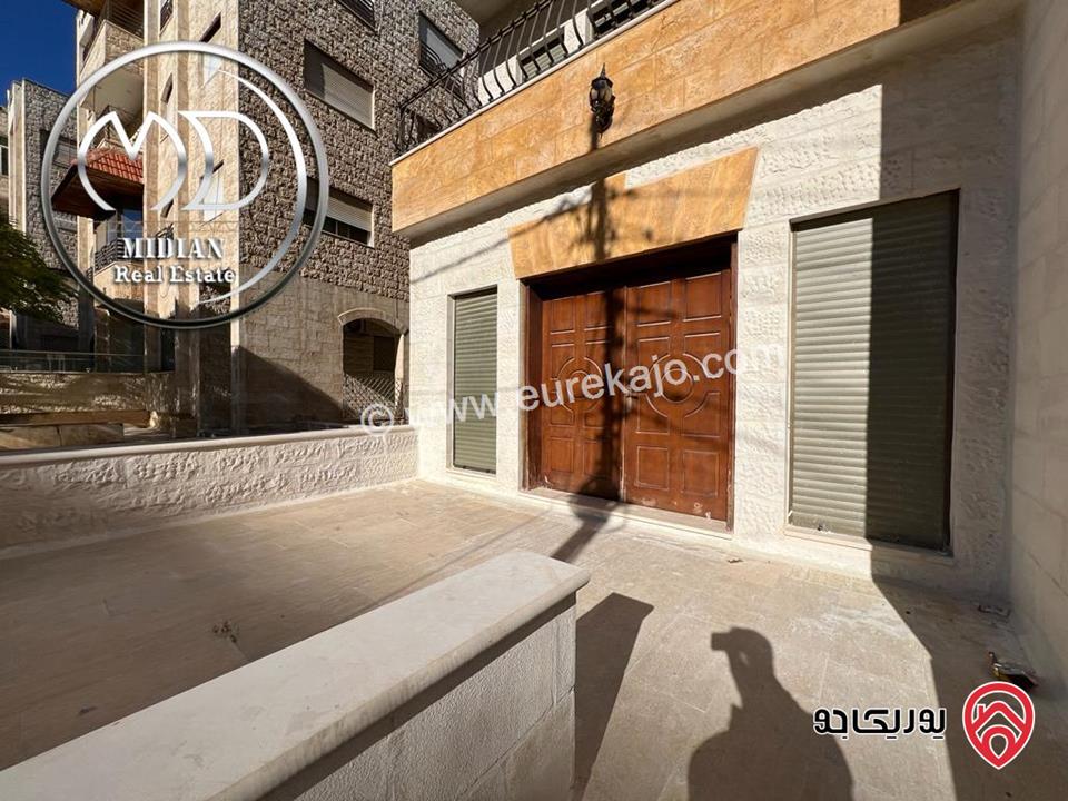 شقة ارضية جديدة للبيع في عمان - تلاع العلي مساحة 200م مع ترس 30م تشطيبات سوبر ديلوكس