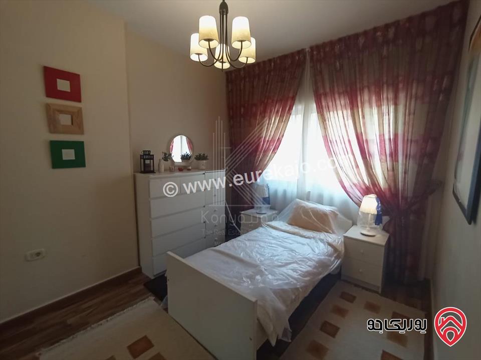 شقة فاخرة مفروشة طابق ارضي معلق مساحة 78م للايجار في عمان - دير غبار