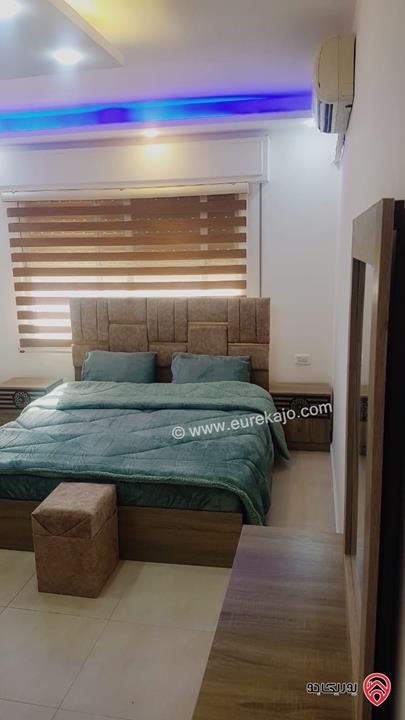 شقة مفروشة مساحة 100م طابق ثاني للايجار في عمان - الدوار السابع للعائلات والطلاب