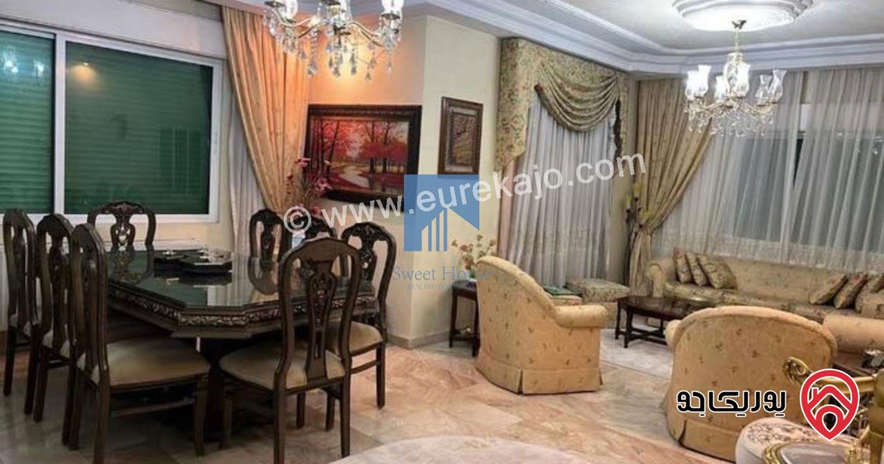 شقة طابقية مميزة للبيع في عمان - أم السماق - خلف سامح مول طابق ثاني 240م تشطيب سوبر ديلوكس