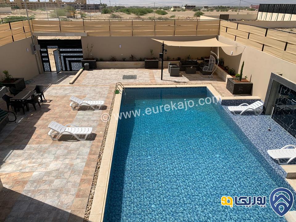 جولة ثلاثية الابعاد - شاليه / مزرعة Al Alia Private Pool Villa للايجار اليومي في البحر الميت