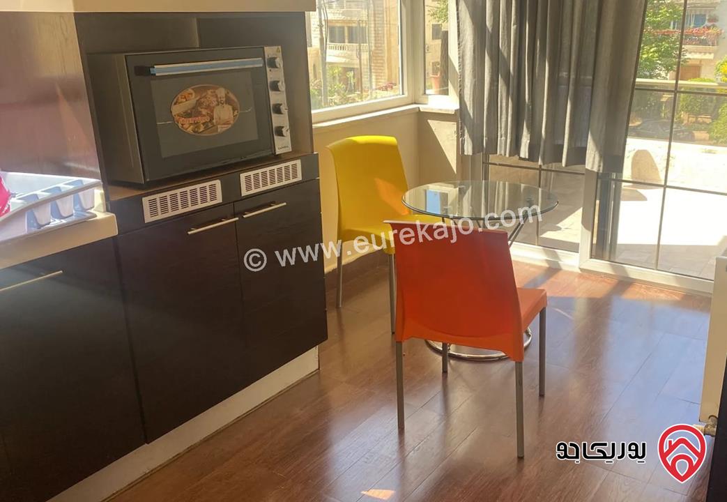 شقة مفروشة طابق أول مساحة 185م للايجار في عمان - خلدا 