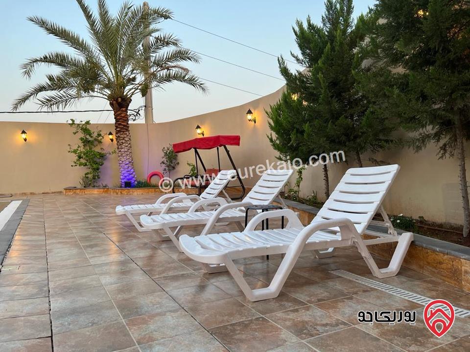 شاليه - مزرعة Zain Chalet للايجار اليومي في البحر الميت 