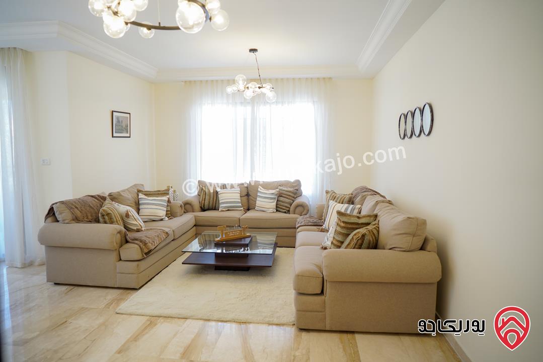 Fabulous Fully Furnished Apartment 205 m2 with Rooftop 80 m2 & Breathtaking Views – For Rent in Amman - Fourth Circle