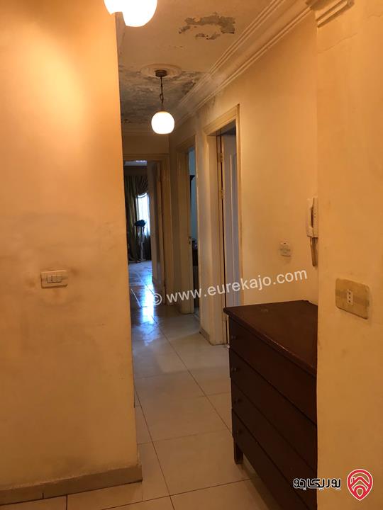 شقة مفروشة مساحة 124م طابق ثالث للبيع في عمان - تلاع العلي 