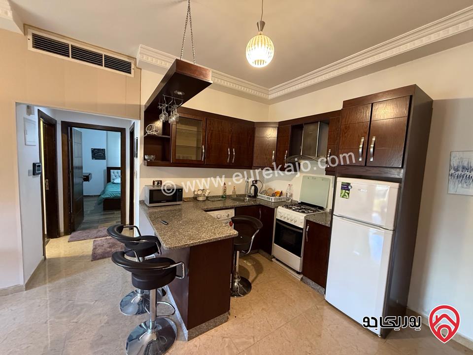 شقة طابق اول مساحة 100م مفروشة للإيجار في عمان - عبدون