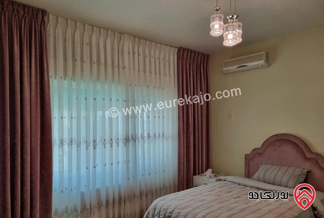 شقة أرضية مساحة 200م للايجار مفروشة في عمان - عبدون