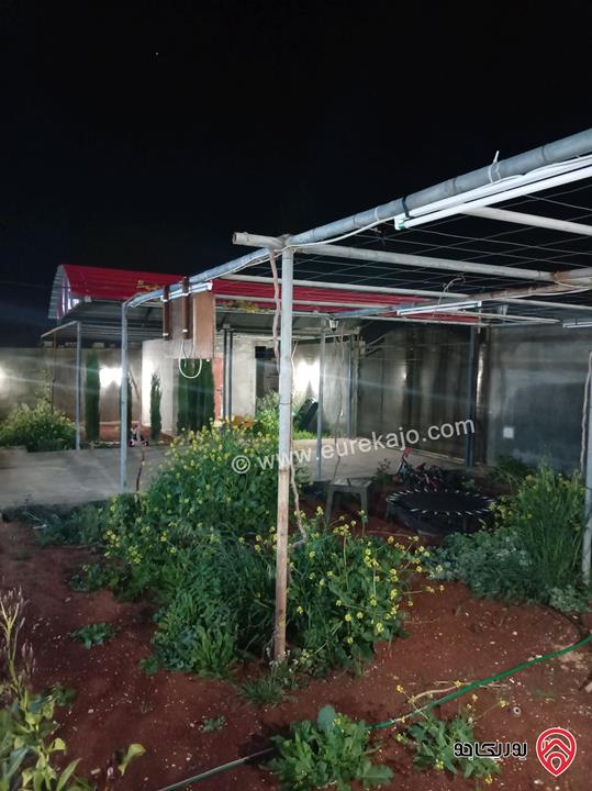 بيت مساحة 95م على أرض 500م للبيع في المفرق الغدير الاخضر