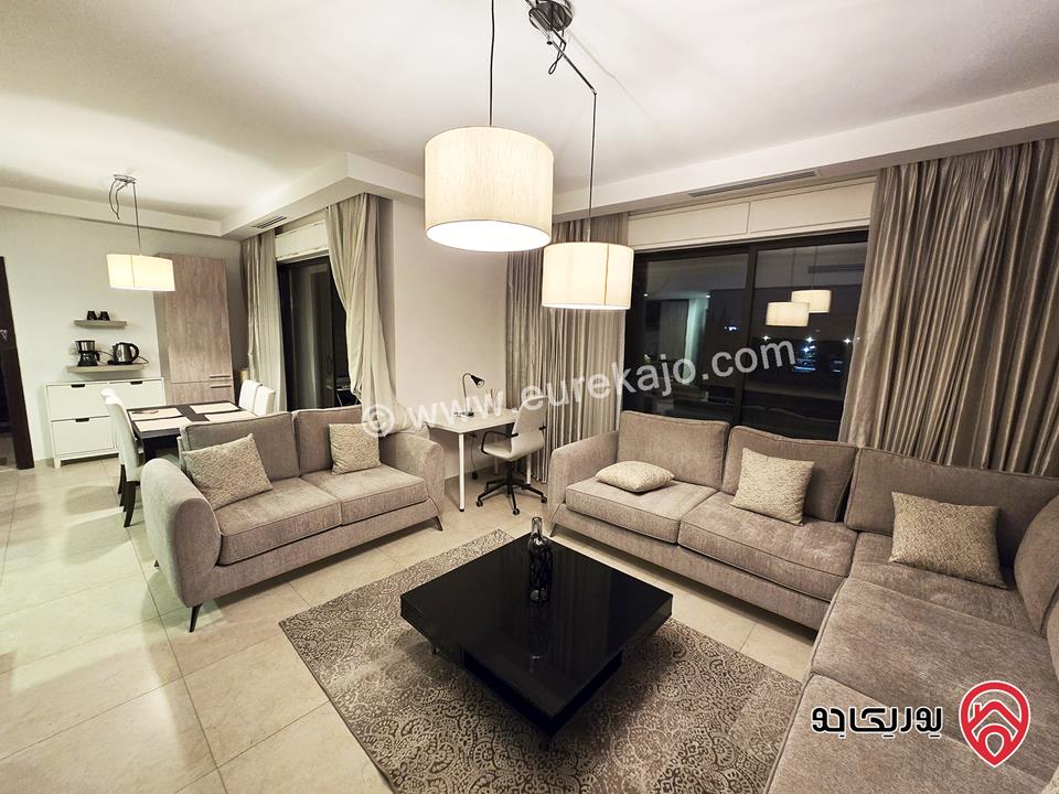 شقة فخمة مفروشة بالكامل مساحة 100م للإيجار السنوي في عمان - عبدون