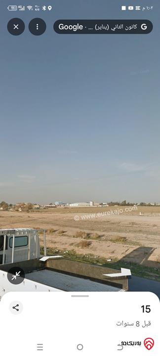 ارض استثمارية مساحة 809م للبيع في عمان - طريق المطار - الجيزة / حوض الموارس