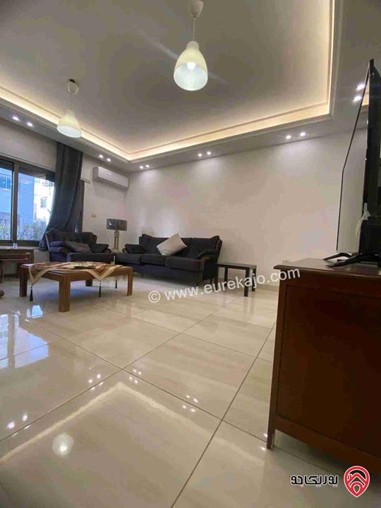 شقة مفروشة طابقية فاخرة بتشطيبات سوبر ديلوكس مساحة 210م للإيجار في عمان - تلاع العلي