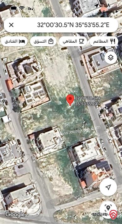 ارض مساحة 500م للبيع في عمان - ضاحية الرشيد