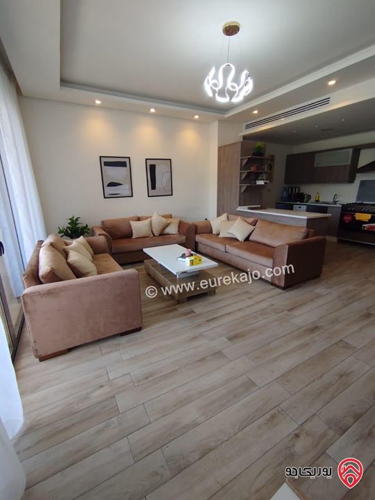 شقة طابق سادس مساحة 115م مفروشة للايجار في عمان - عبدون