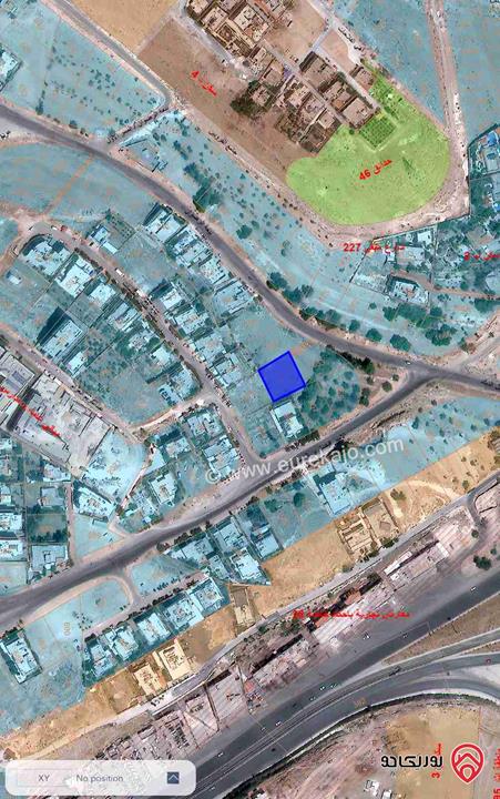 أرض مساحة 1 دونم و 30م تنظيم سكن (ب)، بتسمح بـ 3 طوابق، للبيع في عمان - طبربور وموقعها داخليه بين شارعين رئيسيين - الأمير فيصل وبيعة الرضوان 