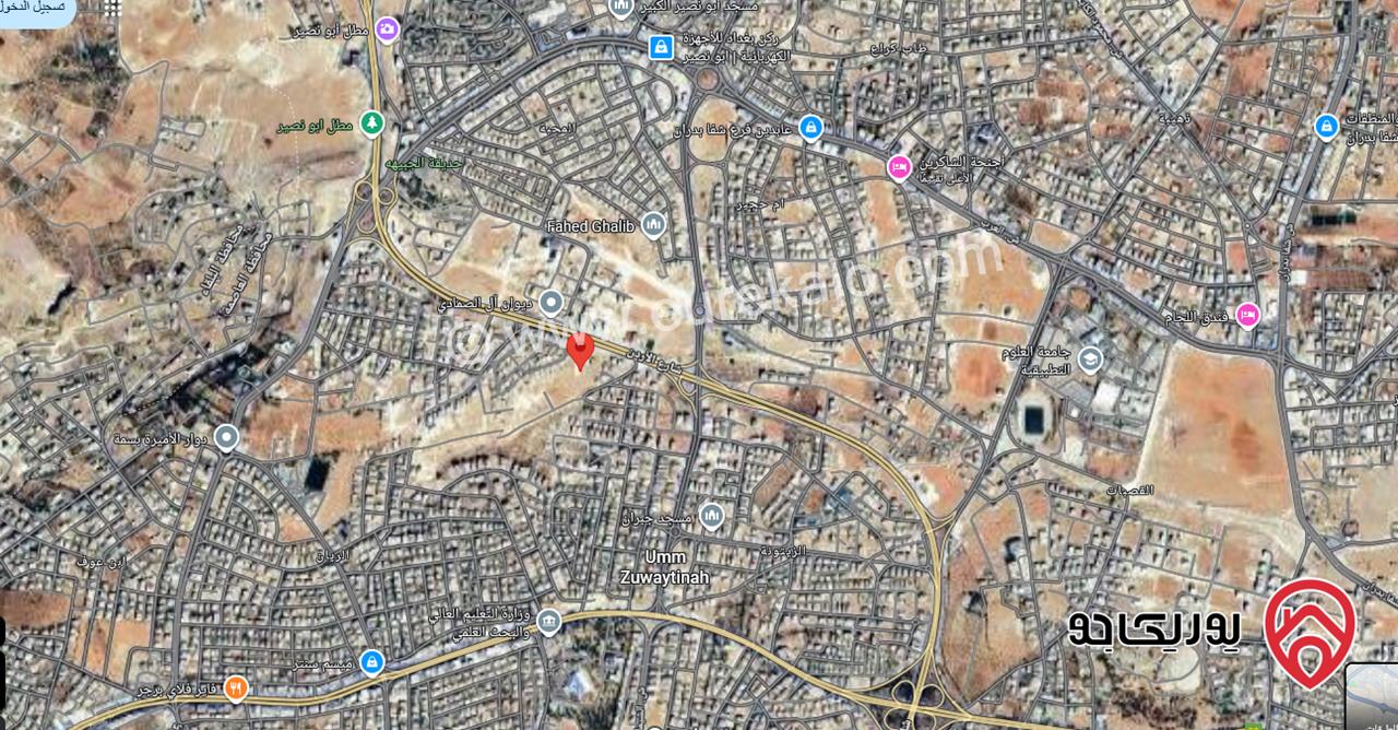 أرض مساحة 524م فرصة مميزة للاستثمار أو البناء للبيع في عمان - الجبيهة  