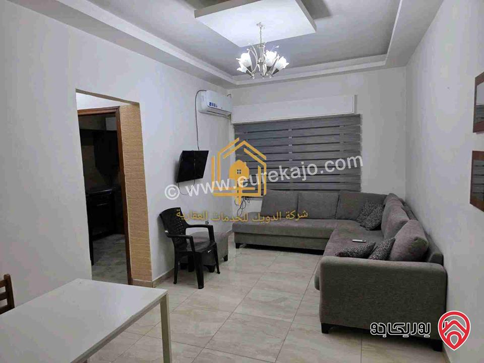 شقة مفروشة مساحة 55م للإيجار في عمان - ضاحية الرشيد 