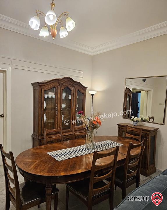 شقة مفروشة طابق أول مساحة 170م للايجار في عمان - عبدون 