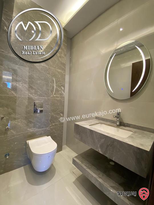 شقق أرضية جديدة للبيع في عمان - خلدا مساحات 140م & 145م مع تراسات و حدائق تشطيبات ديكورات سوبر ديلوكس بسعر مميز