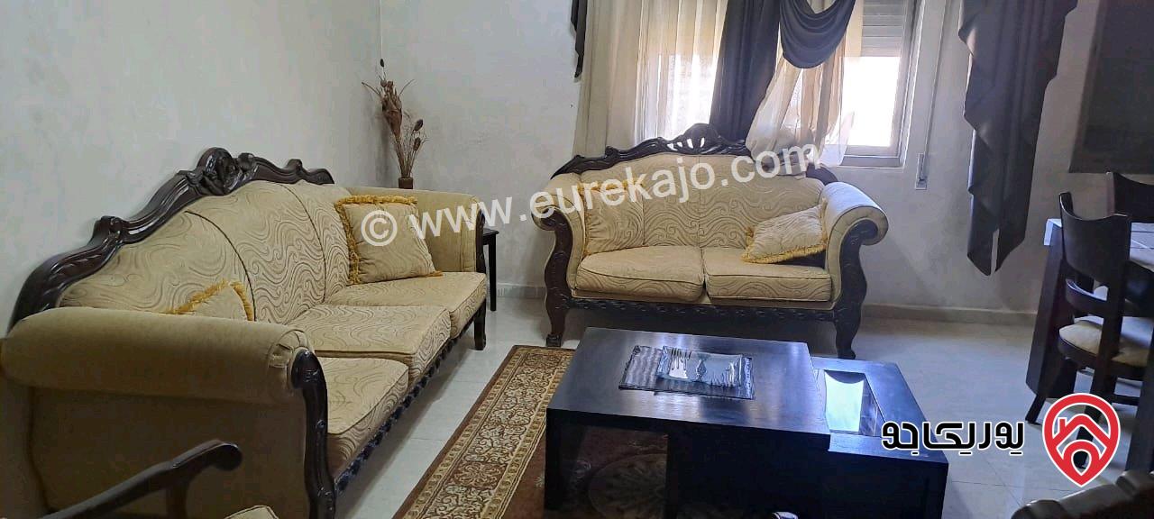 شقة مفروشة مساحة 170م طابق ثالث للايجار في عمان - تلاع العلي 