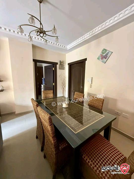 شقة مفروشة طابق ارضي مساحة 100م للايجار في عمان - الدوار الخامس