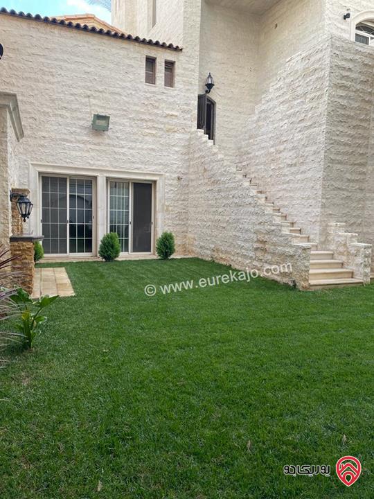 فيلا مساحة 1500م على أرض 1053م للبيع في عمان - اجمل مناطق عبدون