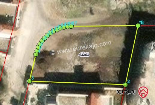ارض 935م بقوشان مستقل للبيع في اربد من اراضي ناطفة ضمن حوض فروخ مقابل قصر العوادين 