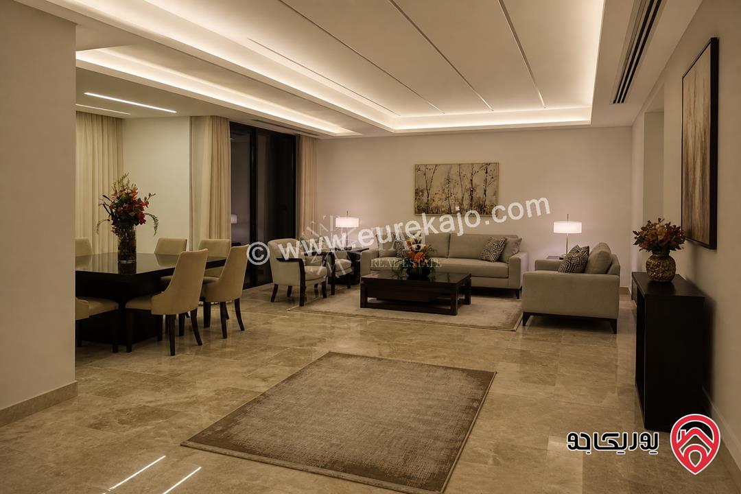 Furnished Apartment Semi Ground Floor -270 m2 For Rent In ِAmman - Abdoun