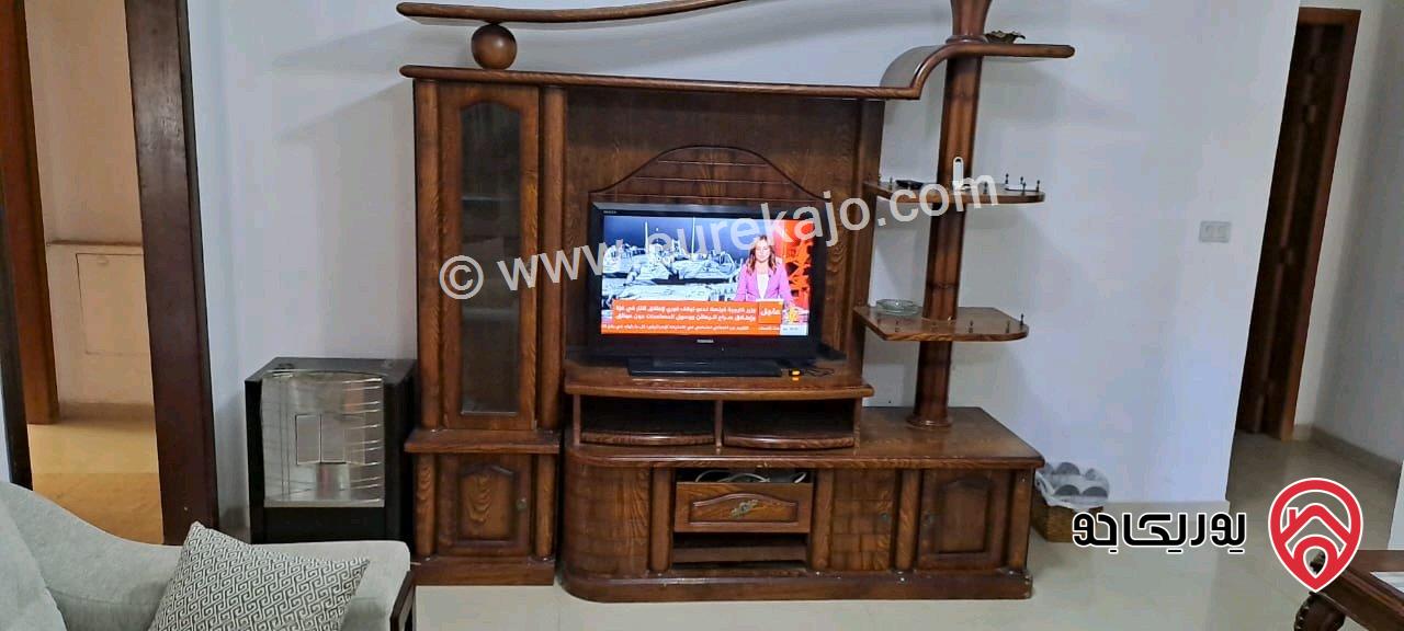 شقة مفروشة مساحة 170م طابق ثالث للايجار في عمان - تلاع العلي 