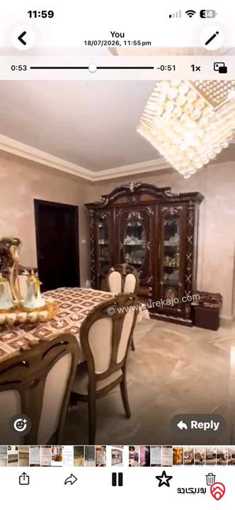 فيلا فاخرة مفروشة مساحة 331م على أرض 217م للبيع في عمان - الجندويل 