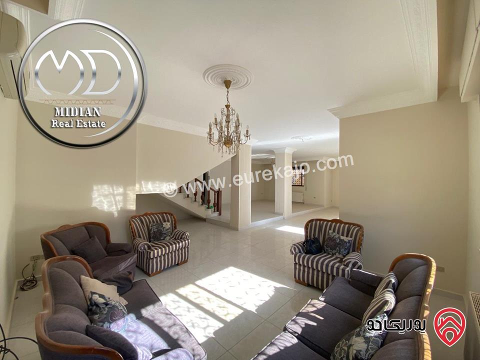 فيلا مستقلة فارغة للايجار في عمان - خلدا مساحة 500م تشطيبات و ديكورات فاخرة بسعر مميز