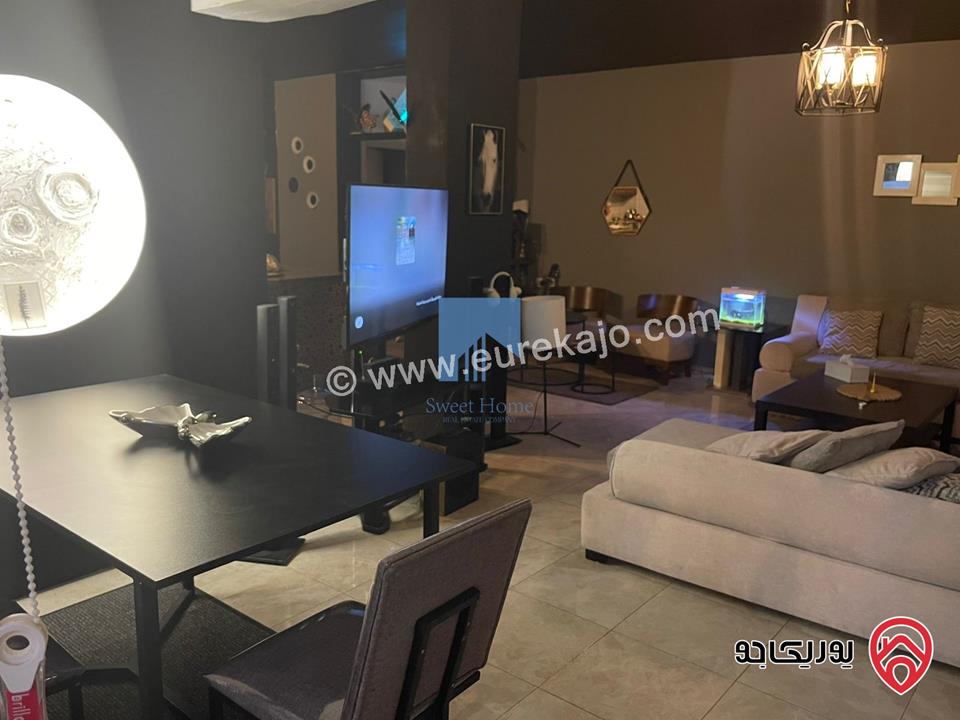 شقة مميزة تسوية مساحة 130م مع حديقة وترسات 120م للبيع في عمان - الصويفية