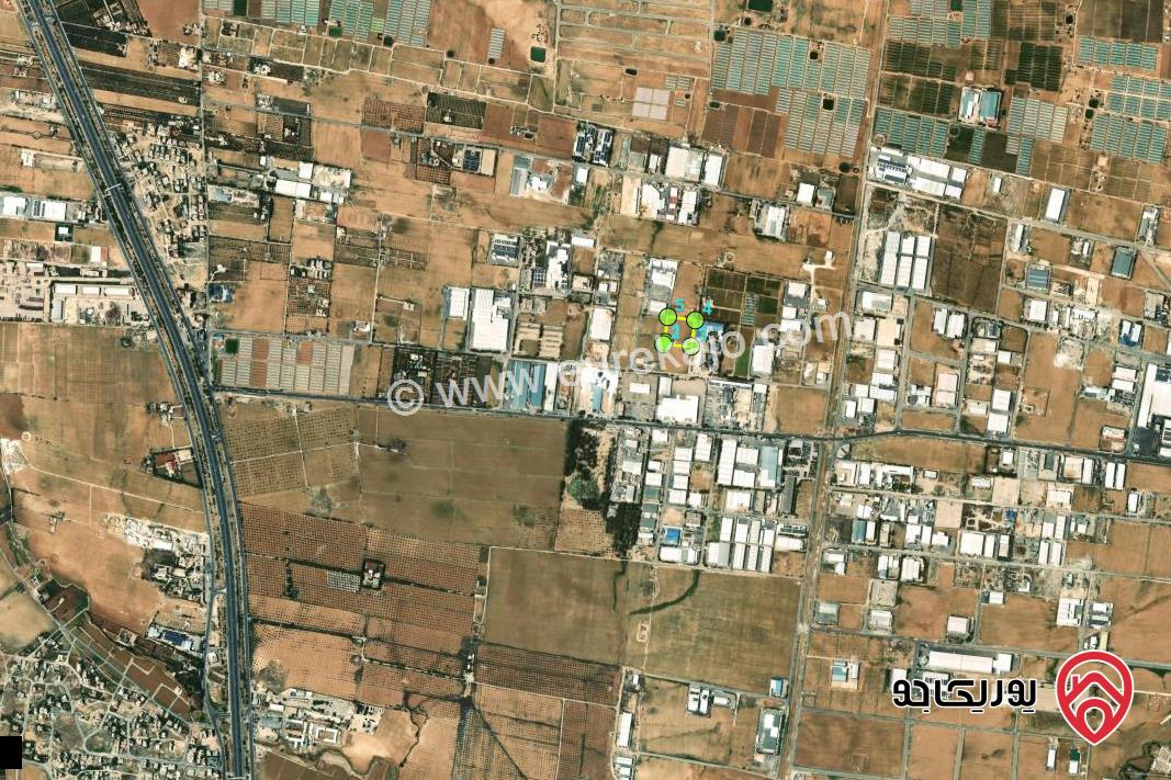  ارض مساحة 10 دونم للبيع من أراضي جنوب عمان - القسطل - صناعات خفيفة - حوض 2 الماكنة