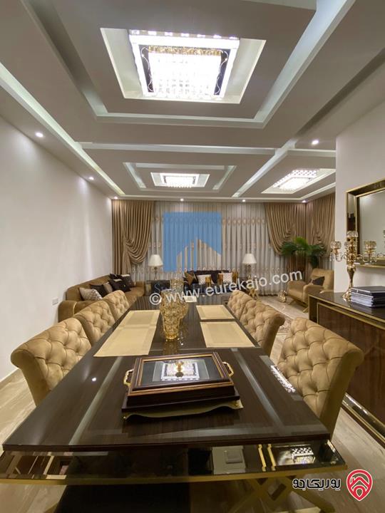 شقة فاخرة للبيع في عمان - خلدا - العوجانية طابق ثالث 190م تشطيب سوبر ديلوكس