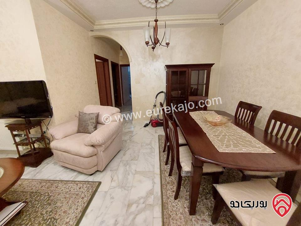 شقة مساحة 84م طابق أول مع حديقة خلفية 100م للبيع في عمان - خلدا
