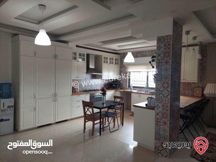 شقة مفروشة طابق أول مساحة 170م للايجار في عمان - مرج الحمام