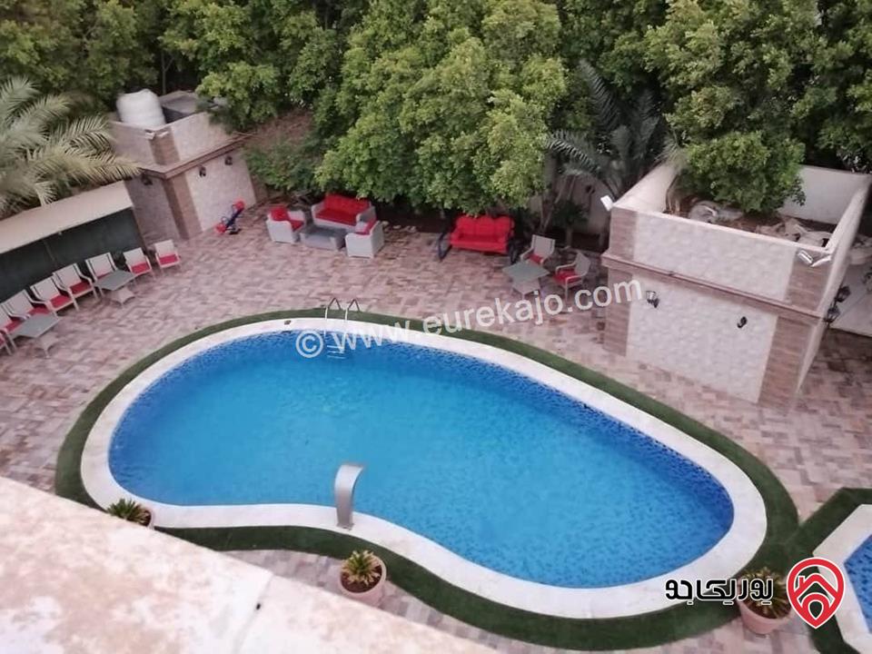 مزرعة للبيع في البحر الميت مساحة 4 دنم فرصة ذهبية للاستثمار والرفاهية